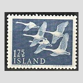FRIMRKER ISLAND | 1956 - AFA 314 - Nordens dag - 1,75 kr. bl - Postfrisk