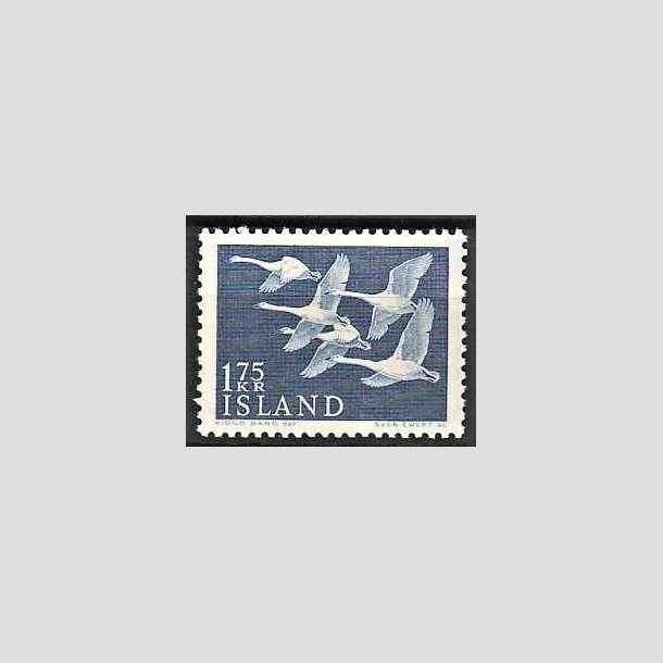 FRIMRKER ISLAND | 1956 - AFA 314 - Nordens dag - 1,75 kr. bl - Postfrisk