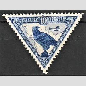 FRIMRKER ISLAND | 1930 - AFA 140 - Alting 1000 rs jubilum - 10 aur luftpost - Ubrugt