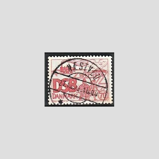 FRIMRKER DANMARK | 1972 - AFA 525 - D.S.B 125 r - 70 re rd - Pragt Stemplet Nstved