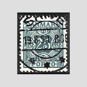 FRIMRKER DANMARK | 1934 - AFA 30 - 25 re bl - Lux Stemplet