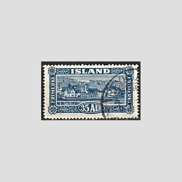 FRIMRKER ISLAND | 1925 - AFA 117 - Landskabsserie - 35 aur bl - Stemplet