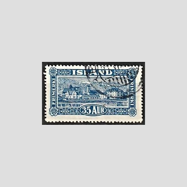 FRIMRKER ISLAND | 1925 - AFA 117 - Landskabsserie - 35 aur bl - Stemplet