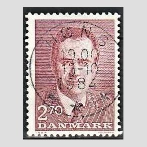 FRIM�RKER DANMARK | 1984 - AFA 806 - Prins Henrik 50 �r. - 2,70 Kr. r�d - Pragt Stemplet H�ng