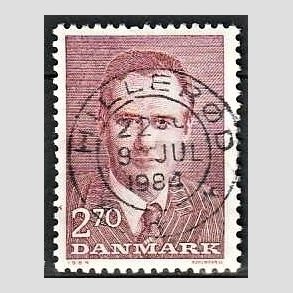 FRIM�RKER DANMARK | 1984 - AFA 806 - Prins Henrik 50 �r. - 2,70 Kr. r�d - Pragt Stemplet Hiller�d