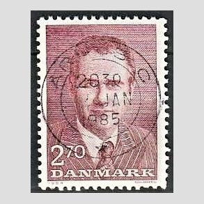 FRIM�RKER DANMARK | 1984 - AFA 806 - Prins Henrik 50 �r. - 2,70 Kr. r�d - Pragt Stemplet �rhus C