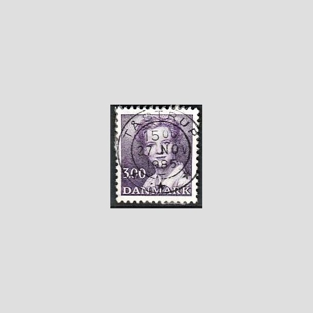 FRIMRKER DANMARK | 1983 - AFA 775 - Dronning Margrethe - 3,00 Kr. violet - Pragt Stemplet Tstrup