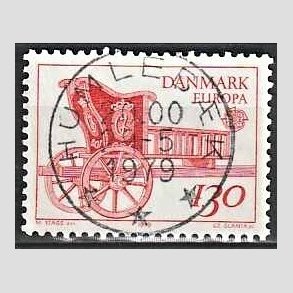 FRIM�RKER DANMARK | 1979 - AFA 682 - Europam�rker - 1,30 Kr. r�d - Pragt Stemplet Humleb�k