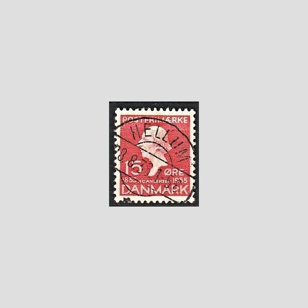 FRIMRKER DANMARK | 1935 - AFA 226 - H. C. Andersen 15 re rd - Lux Stemplet Hellum