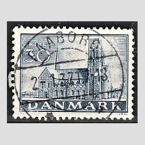 FRIM�RKER DANMARK | 1936 - AFA 233 - Reformationen 30 �re bl� - Lux Stemplet Faaborg