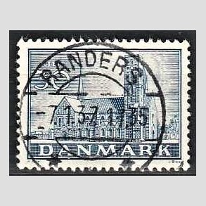 FRIM�RKER DANMARK | 1936 - AFA 233 - Reformationen 30 �re bl� - Lux Stemplet Randers
