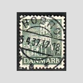 FRIM�RKER DANMARK | 1936 - AFA 229 - Reformationen 5 �re gr�n - Lux Stemplet Hobro