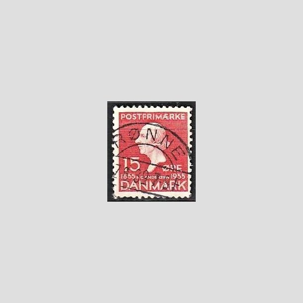 FRIMRKER DANMARK | 1935 - AFA 226 - H. C. Andersen 15 re rd - Lux Stemplet Rnne