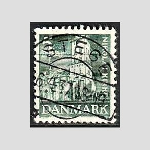 FRIM�RKER DANMARK | 1936 - AFA 229 - Reformationen 5 �re gr�n - Lux Stemplet Stege