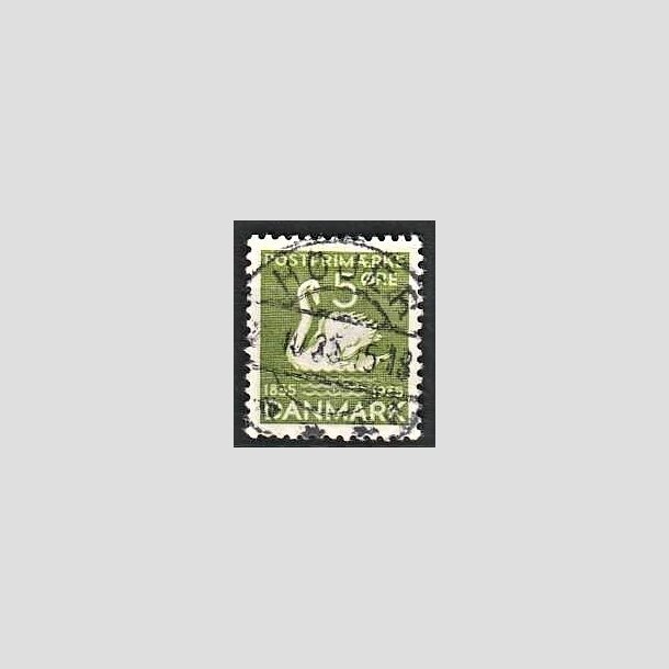 FRIMRKER DANMARK | 1935 - AFA 223 - H. C. Andersen 5 re grn - Lux Stemplet Hjer