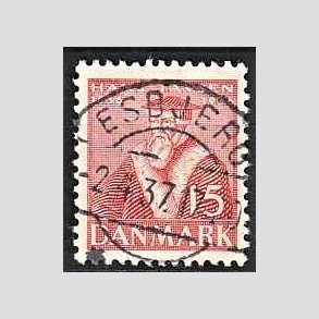 FRIM�RKER DANMARK | 1936 - AFA 232 - Reformationen 15 �re r�d - Lux Stemplet Esbjerg