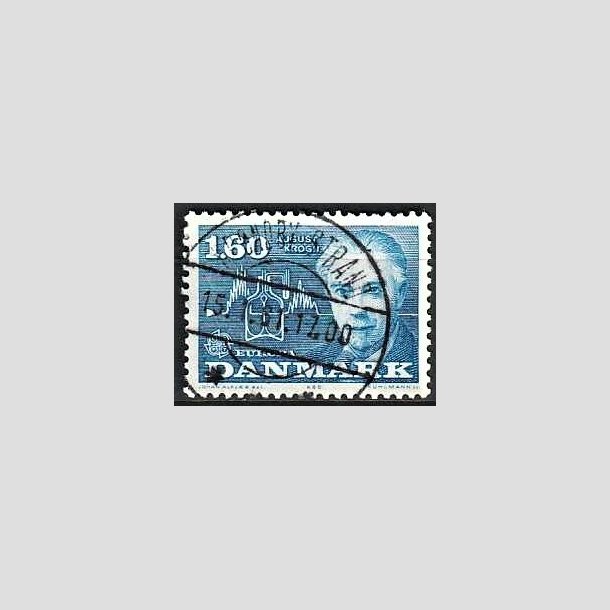 FRIMRKER DANMARK | 1980 - AFA 696 - Europamrker - 1,60 Kr. bl - Pragt Stemplet Brndby Strand