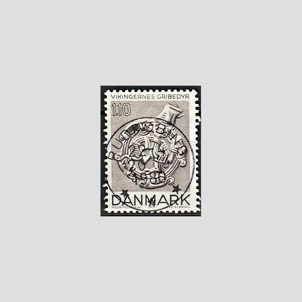 FRIMRKER DANMARK | 1979 - AFA 684 - Vikingetiden - 1,10 Kr. brun - Pragt Stemplet Rudkbing