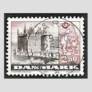 FRIM�RKER DANMARK | 1983 - AFA 769 - F�llesnordisk udgave - 2,50 Kr. r�d/brun - Pragt Stemplet �rs