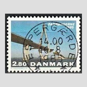 FRIM�RKER DANMARK | 1985 - AFA 833 - Far�broerne - 2,80 Kr. flerfarvet - Pragt Stemplet Esperg�rde