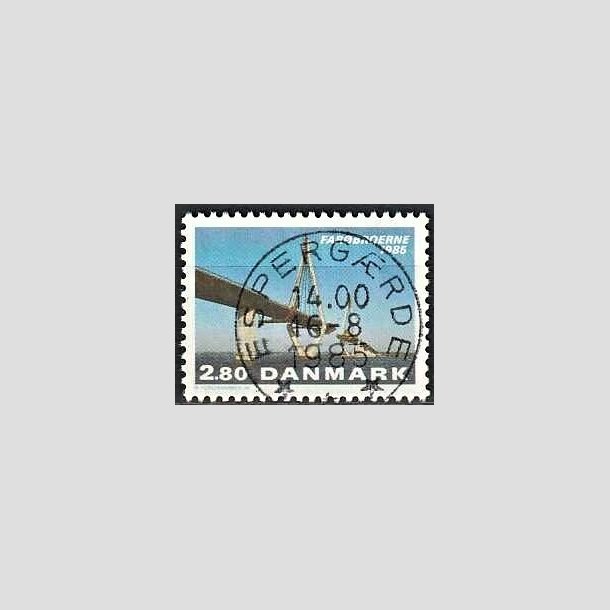 FRIMRKER DANMARK | 1985 - AFA 833 - Farbroerne - 2,80 Kr. flerfarvet - Pragt Stemplet Espergrde