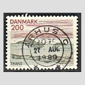 FRIM�RKER DANMARK | 1979 - AFA 688 - Nordjylland - 200 �re flerfarvet - Pragt Stemplet �rhus C
