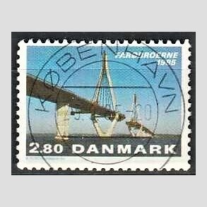 FRIM�RKER DANMARK | 1985 - AFA 833 - Far�broerne - 2,80 Kr. flerfarvet - Pragt Stemplet K�benhavn
