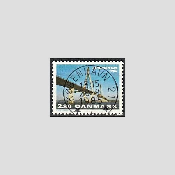 FRIMRKER DANMARK | 1985 - AFA 833 - Farbroerne - 2,80 Kr. flerfarvet - Pragt Stemplet Kbenhavn