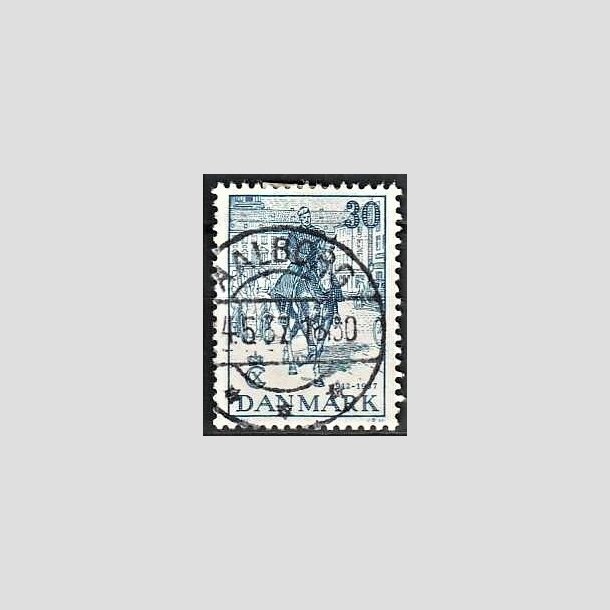 FRIMRKER DANMARK | 1937 - AFA 242 - Chr. X 25 re jubilum 30 re bl - Lux Stemplet Aalborg
