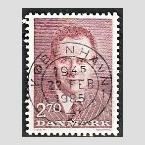 FRIM�RKER DANMARK | 1984 - AFA 806 - Prins Henrik 50 �r. - 2,70 Kr. r�d - Pragt Stemplet K�benhavn