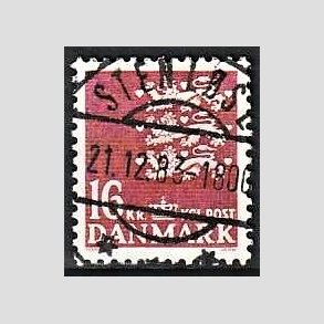 FRIMRKER DANMARK | 1983 - AFA 777 - Rigsvben 16 Kr. matrd - Lux Stemplet Stenlse