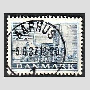 FRIM�RKER DANMARK | 1936 - AFA 233 - Reformationen 30 �re bl� - Lux Stemplet Aarhus