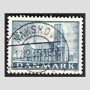 FRIM�RKER DANMARK | 1936 - AFA 233 - Reformationen 30 �re bl� - Lux Stemplet Nakskov