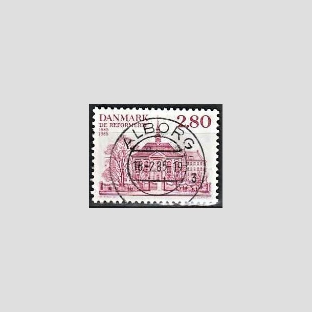 FRIMRKER DANMARK | 1985 - AFA 825 - Reformerte meninghed 300 r - 2,80 Kr. rosa - Pragt Stemplet lborg