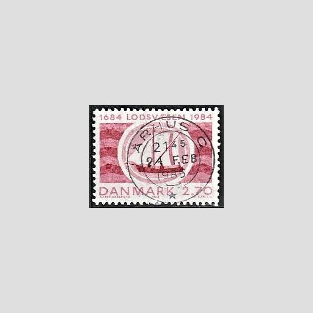 FRIMRKER DANMARK | 1983 - AFA 783 - Redningstjenester - 2,50 Kr. rd - Pragt Stemplet rhus C