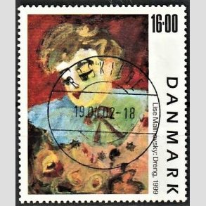 FRIMRKER DANMARK | 1999 - AFA 1219 - Frimrkekunst 2. - 16,00 Kr. 