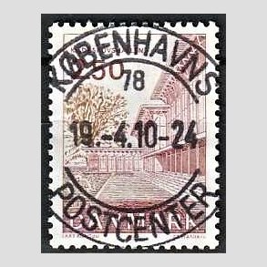 FRIM�RKER DANMARK | 1983 - AFA 778 - EU Bygningskunst - 2,50 Kr. r�d/r�dbrun - Pragt Stemplet Roskilde