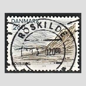 FRIM�RKER DANMARK | 1979 - AFA 689 - Nordjylland - 280 �re flerfarvet - Pragt Stemplet Roskilde