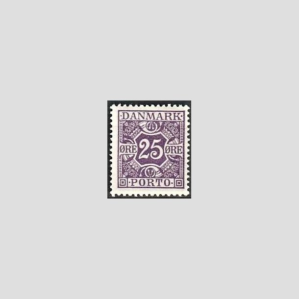 FRIMRKER DANMARK | 1926-27 - AFA 18 - 25 re violet - Postfrisk