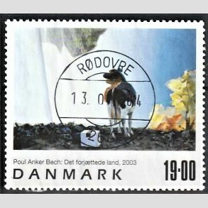 FRIMRKER DANMARK | 2003 - AFA 1362 - Frimrkekunst 6. - 19,00 Kr. Poul Anker Bech - Pragt Stemplet Rdovre