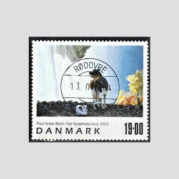 FRIMRKER DANMARK | 2003 - AFA 1362 - Frimrkekunst 6. - 19,00 Kr. Poul Anker Bech - Pragt Stemplet Rdovre