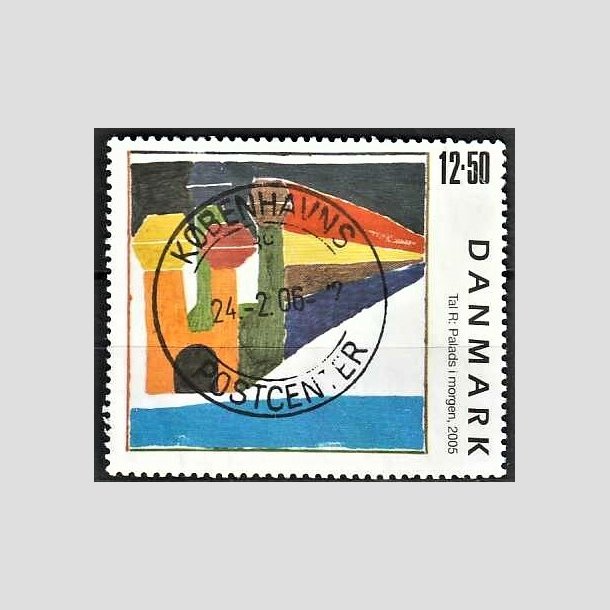 FRIMRKER DANMARK | 2005 - AFA 1442 - Frimrkekunst 8. - 12,50 Kr. Tal R. - Pragt Stemplet Kbenhavn