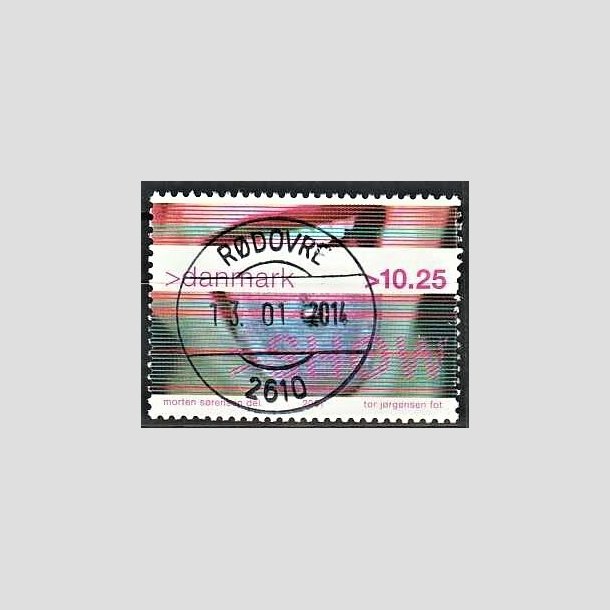 FRIMRKER DANMARK | 2001 - AFA 1290 - Show - 10,25 Kr. piercing - Pragt Stemplet Rdovre