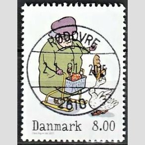 FRIM�RKER DANMARK | 2011 - AFA 1683a - Vintereventyr - 8,00 Kr. flerfarvet - Pragt Stemplet R�dovre