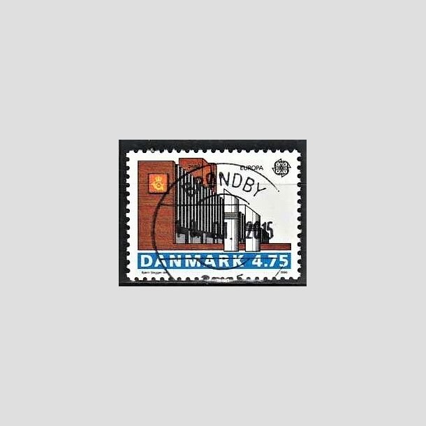 FRIMRKER DANMARK | 1990 - AFA 965 - Europamrker - 4,75 Kr. flerfarvet - Lux Stemplet Brndby