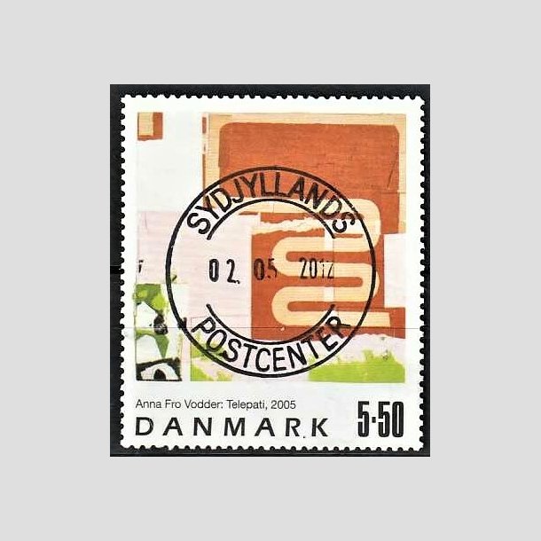 FRIMRKER DANMARK | 2005 - AFA 1439 - Frimrkekunst 8. - 5,50 Kr. Anna Fro Vodder - Pragt Stemplet Sydjylland