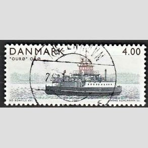 FRIMRKER DANMARK | 2001 - AFA 1300 - frger - 4,00 Kr. Our - Lux Stemplet Kbenhavn