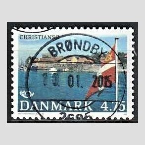 FRIM�RKER DANMARK | 1991 - AFA 994 - Turistm�l - 4,75 Kr. flerfarvet - Pragt Stemplet Br�ndby