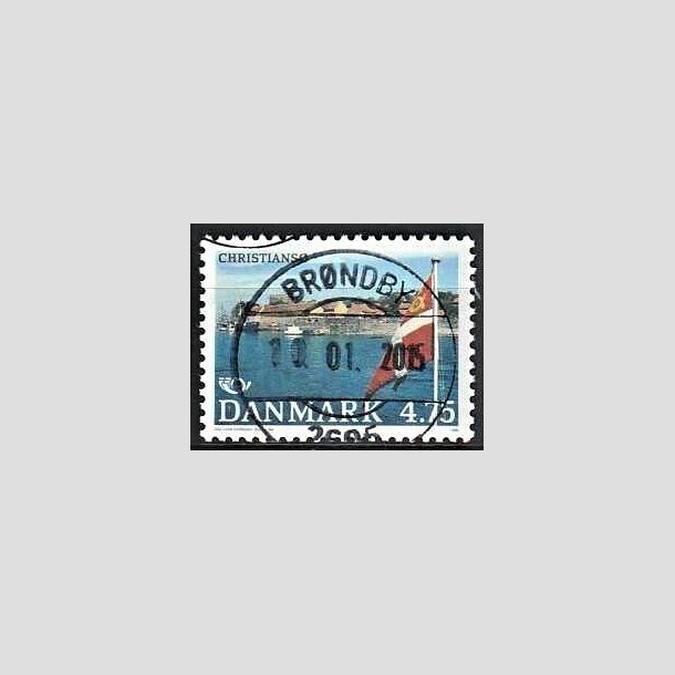 FRIMRKER DANMARK | 1991 - AFA 994 - Turistml - 4,75 Kr. flerfarvet - Pragt Stemplet Brndby