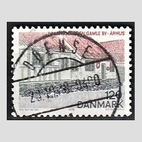 FRIM�RKER DANMARK | 1978 - AFA 661 - Midtjylland - 120 �re flerfarvet - Pragt Stemplet Odense